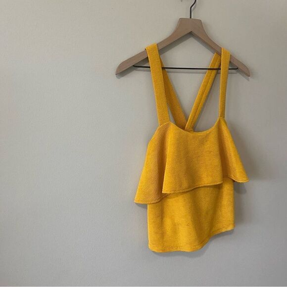 Madewell Texture & Thread Tiered Tank - Picture 3 of 11